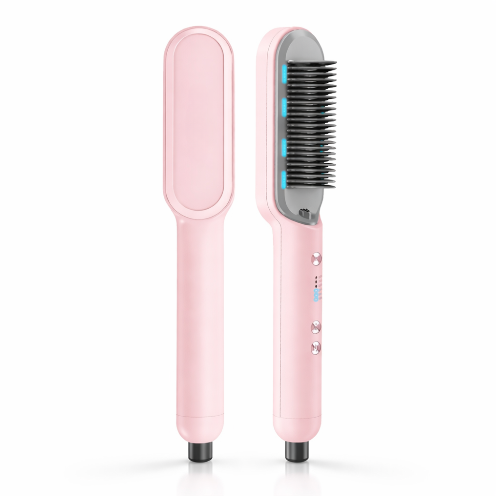Sleek Sweep Hair Straightener Brush