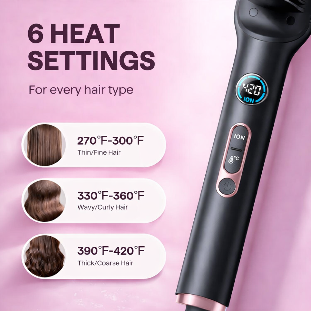 Sleek Sweep Hair Straightener Brush