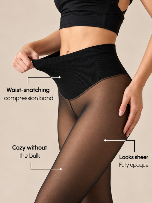 JELLEA™ Fleece-Strumpfhose