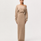 Knit Off-Shoulder Maxi